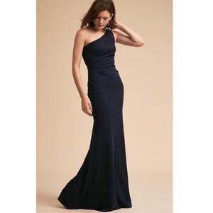 BHLDN Katie May Gwyneth Dress In Navy